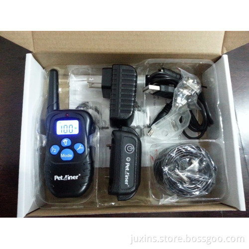 Petrainer PET998DBB-1 Beep Vibration Electric Shock Dog Collar With Waterproof Receiver